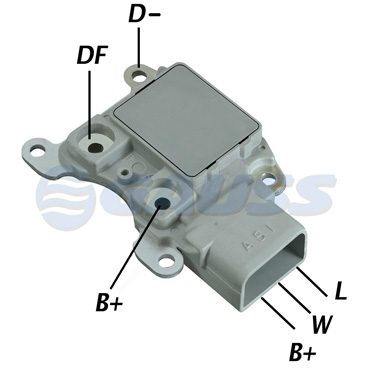 REGULADOR DE VOLTAGEM 14V F-250/F-350/RANGER MOTORCRAFT (REGULADORES) - Brasão Distribuidora de Peças