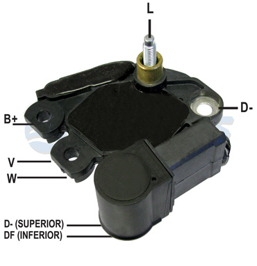 REGULADOR DE VOLTAGEM 14V FIAT/GM VALEO (REGULADORES) - Brasão Distribuidora de Peças