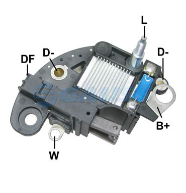 REGULADOR DE VOLTAGEM 14V FIAT NIPPODENSO/MAGNETI MARELLI (REGULADORES) - Brasão Distribuidora de Peças