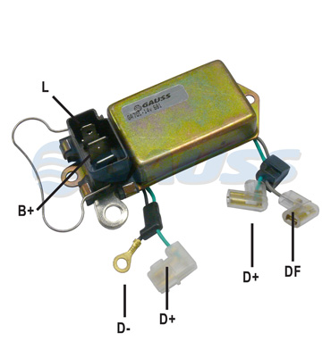 REGULADOR DE VOLTAGEM 14V GOL/SAVEIRO/ESCORT LUCAS (REGULADORES) - Brasão Distribuidora de Peças